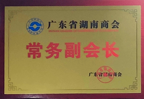 廣東省湖南商會-常務(wù)副會長